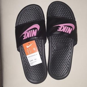 Brand new Nike slides